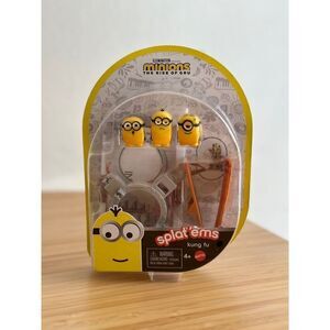 Minions The Rise of Gru Splat'ems Kung Fu Mini Figures and Launcher